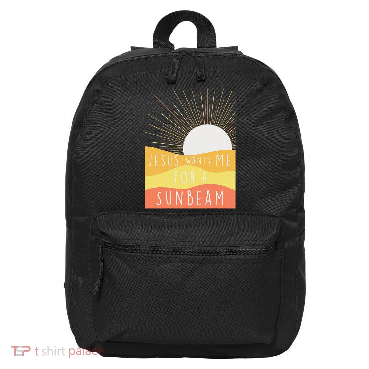Jesus Wants Me For A Sunbeam 16 in Basic Backpack