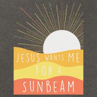 Jesus Wants Me For A Sunbeam Cotton Canvas Backpack