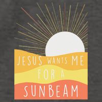 Jesus Wants Me For A Sunbeam Vector Backpack