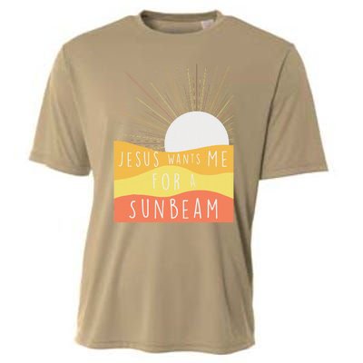 Jesus Wants Me For A Sunbeam Cooling Performance Crew T-Shirt