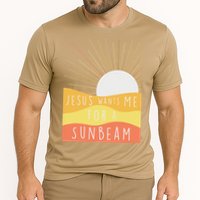 Jesus Wants Me For A Sunbeam Cooling Performance Crew T-Shirt