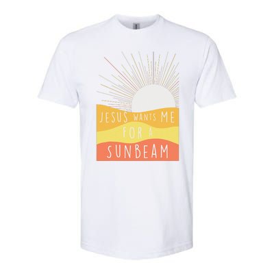 Jesus Wants Me For A Sunbeam Softstyle® CVC T-Shirt