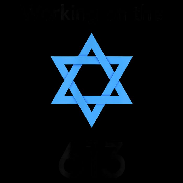 Jewish Working On The 613 Funny 613 Mitzvot Shirt For Jewish People Tall T-Shirt
