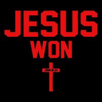 Jesus Won Ohio Pride Vintage Christian Jesus Won Bucket Hat