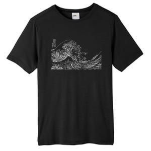 Japanese Wave Ocean Traditional Japan Graphic Tall Fusion ChromaSoft Performance T-Shirt