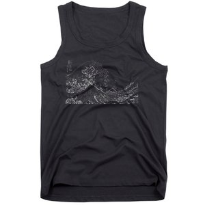 Japanese Wave Ocean Traditional Japan Tank Top