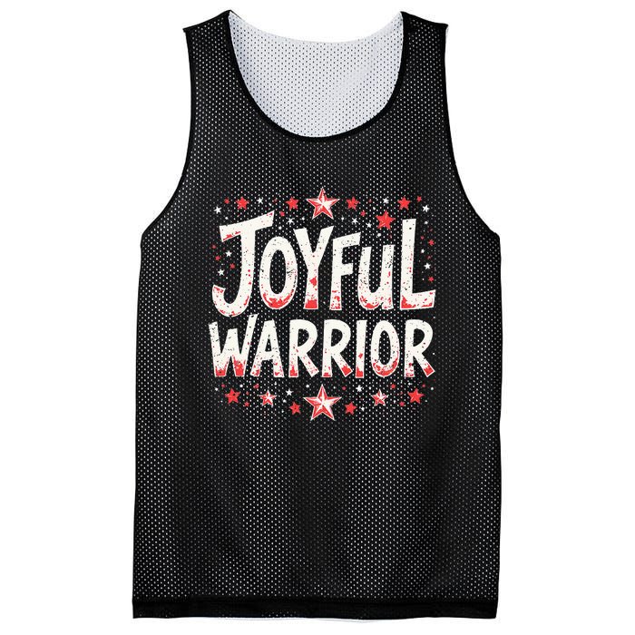 Joyful Warrior Pro Kamala Harris 2024 Kamala 2024 Supporter Mesh Reversible Basketball Jersey Tank