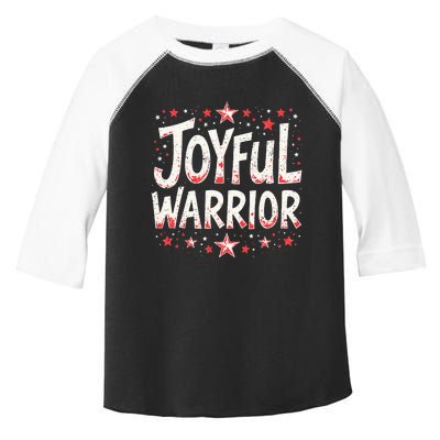 Joyful Warrior Pro Kamala Harris 2024 Kamala 2024 Supporter Toddler Fine Jersey T-Shirt