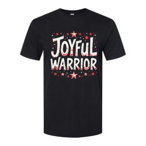 Joyful Warrior Pro Kamala Harris 2024 Kamala 2024 Supporter Softstyle CVC T-Shirt