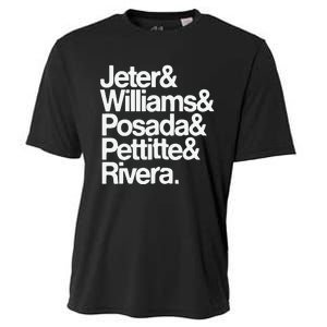 Jeter Williams Posada Pettitte Rivera Cooling Performance Crew T-Shirt