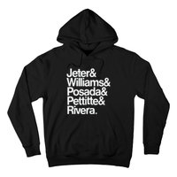 Jeter Williams Posada Pettitte Rivera Hoodie