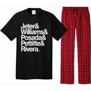 Jeter Williams Posada Pettitte Rivera Pajama Set