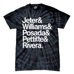 Jeter Williams Posada Pettitte Rivera Tie-Dye T-Shirt