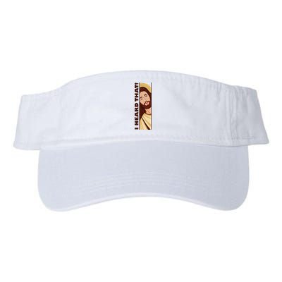 Jesus Watching Peeking I Heard That Funny Christian Meme Visor