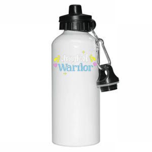 Joyful Warrior President Kamala Harris Tim Walz Waltz 2024 Gift Aluminum Water Bottle