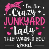 Junkyard Worker Quote For A Junkyard Lady 25L Jumbo Tote