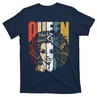 Juneteenths Wo Queen African American Natural Afro T-Shirt