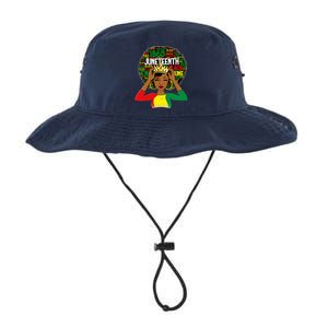 Juneteenth Women Queen African American Black Afro Legacy Cool Fit Booney Bucket Hat