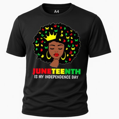 Juneteenth wo Queen African American black Wo Performance Shirt
