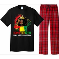 Juneteenth Women Queen African American Black Pajama Set