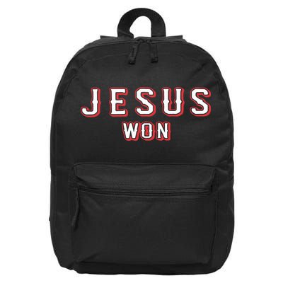 Jesus Won Rangers Texas Rangers Jesus 16 in Basic Backpack