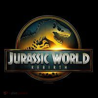 Jurassi World Rebirth Movie Logo 16 in Basic Backpack