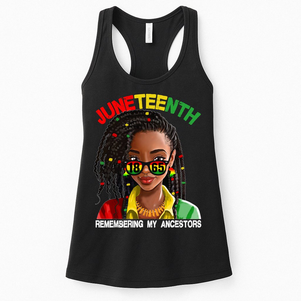 Juneteenth Women Remebering My Ancestors Womens Tank Top