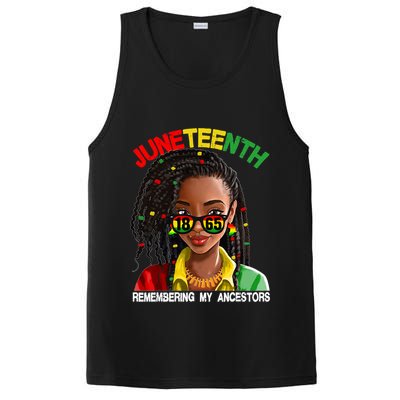 Juneteenth Women Remebering My Ancestors PosiCharge Competitor Tank