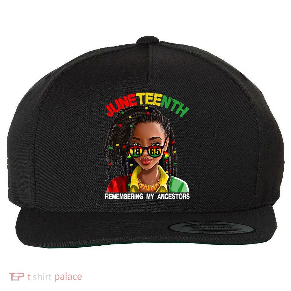 Juneteenth Women Remebering My Ancestors Wool Snapback Cap