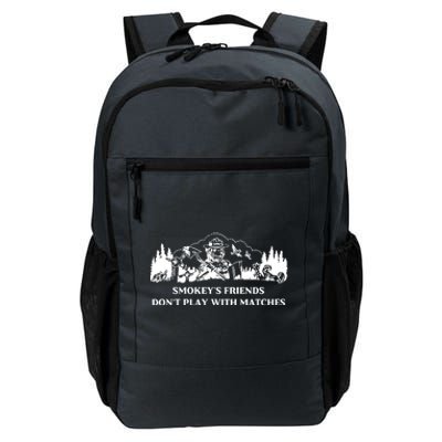 Johnb Wear Smokey’S Friends Don’T Play With Matches Daily Commute Backpack