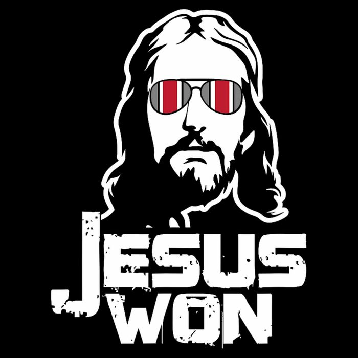 Jesus Won State Of Ohio Drawstring Bag