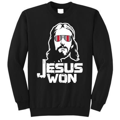 Jesus Won State Of Ohio Tall Sweatshirt