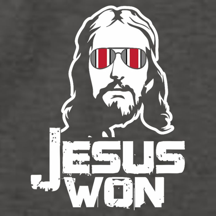 Jesus Won State Of Ohio Vector Backpack