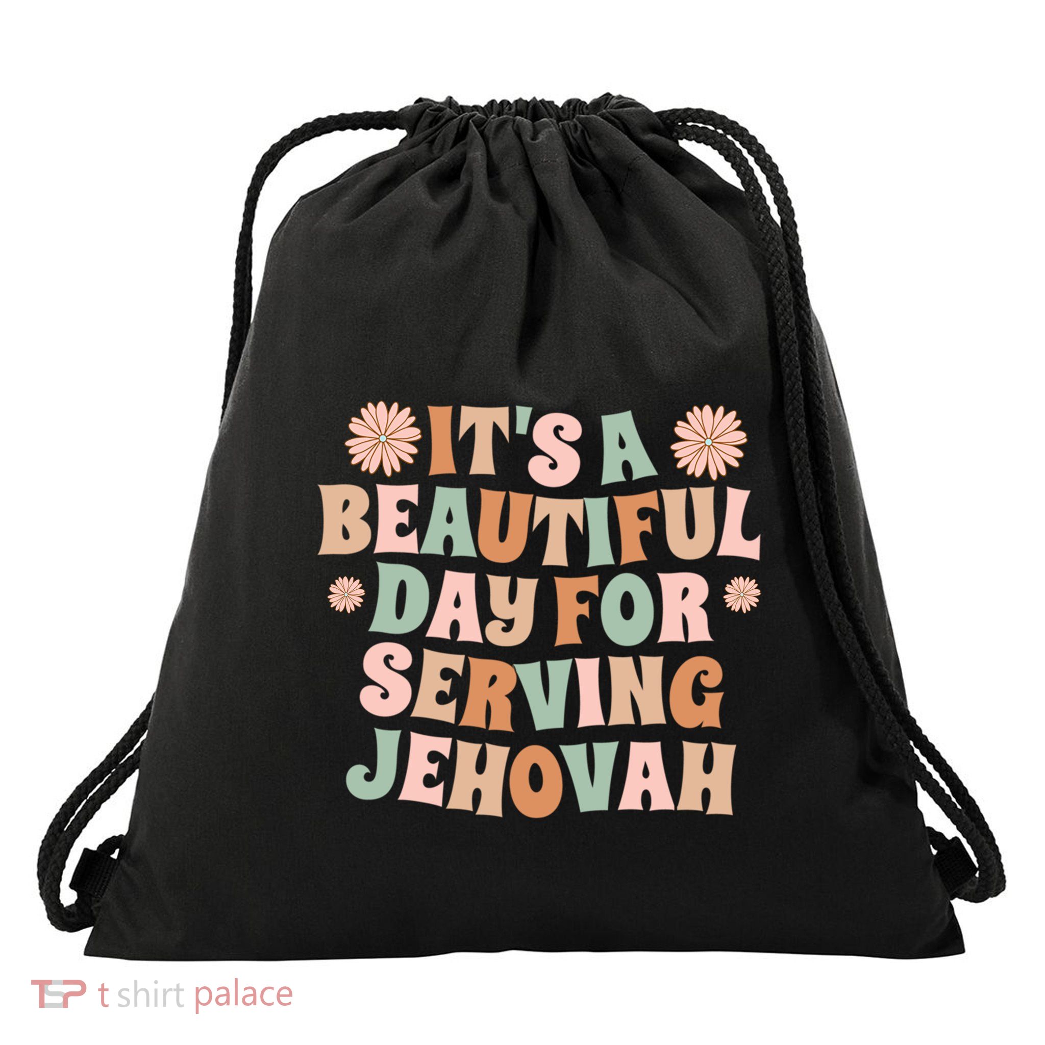 JehovahS Witness Supplies Jw Org Accessories Jw Retro Drawstring Bag