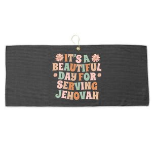 JehovahS Witness Supplies Jw Org Accessories Jw Retro Large Microfiber Waffle Golf Towel