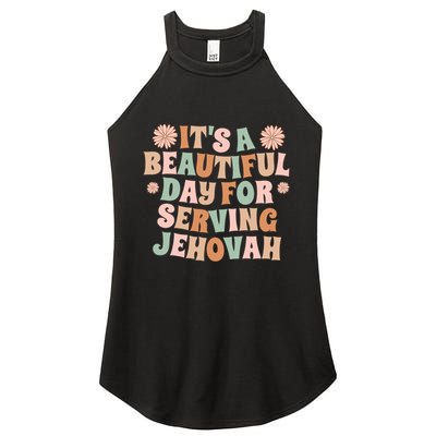JehovahS Witness Supplies Jw Org Accessories Jw Retro Women's Perfect Tri Rocker Tank