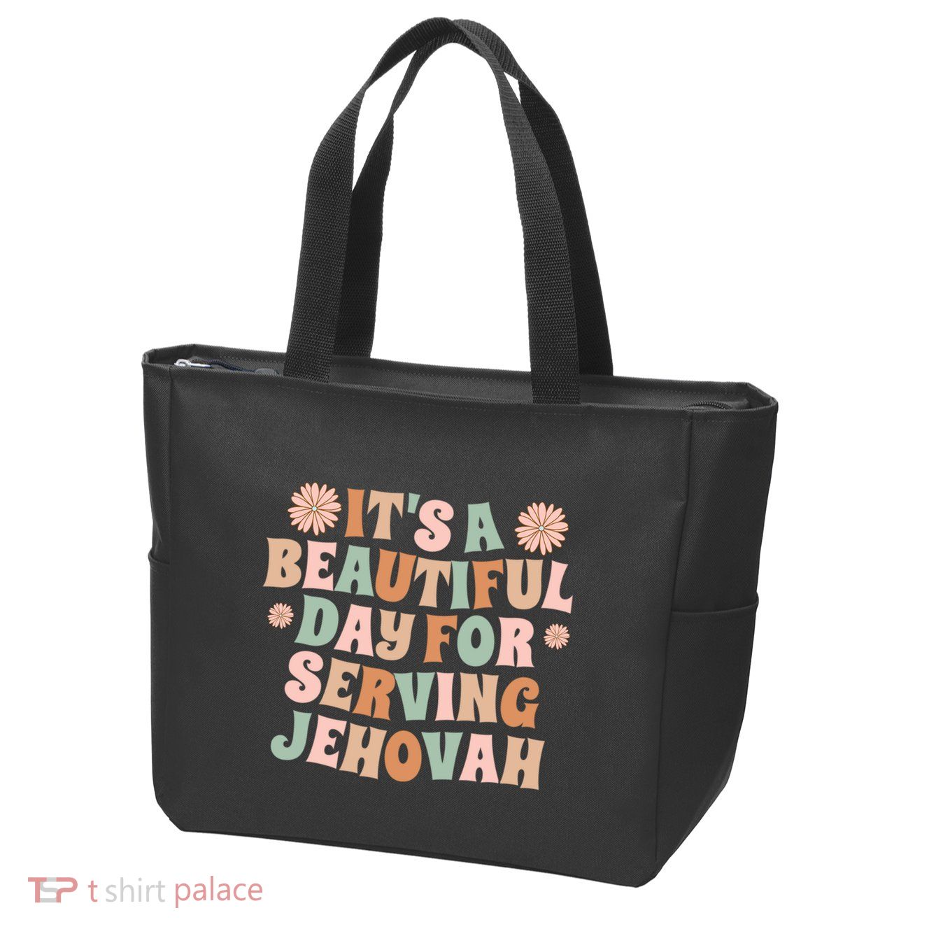JehovahS Witness Supplies Jw Org Accessories Jw Retro Zip Tote Bag