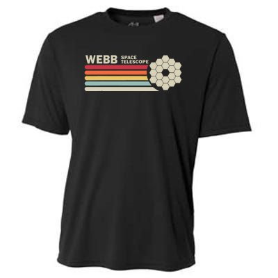 James Webb Space Telescope Retro Jwst Webb Telescope Cooling Performance Crew T-Shirt