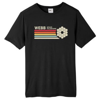 James Webb Space Telescope Retro Jwst Webb Telescope Tall Fusion ChromaSoft Performance T-Shirt