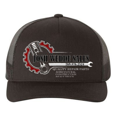 Josh Wedde Sales Heavy Duty Parts Yupoong Adult 5-Panel Trucker Hat