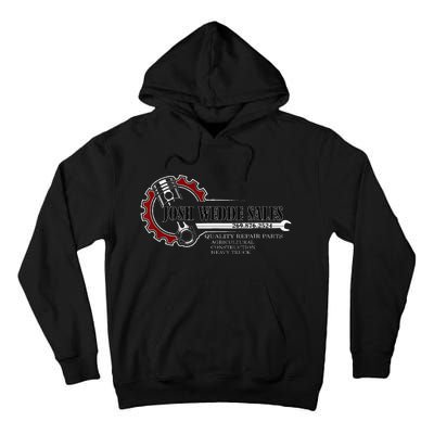 Josh Wedde Sales Heavy Duty Parts Tall Hoodie