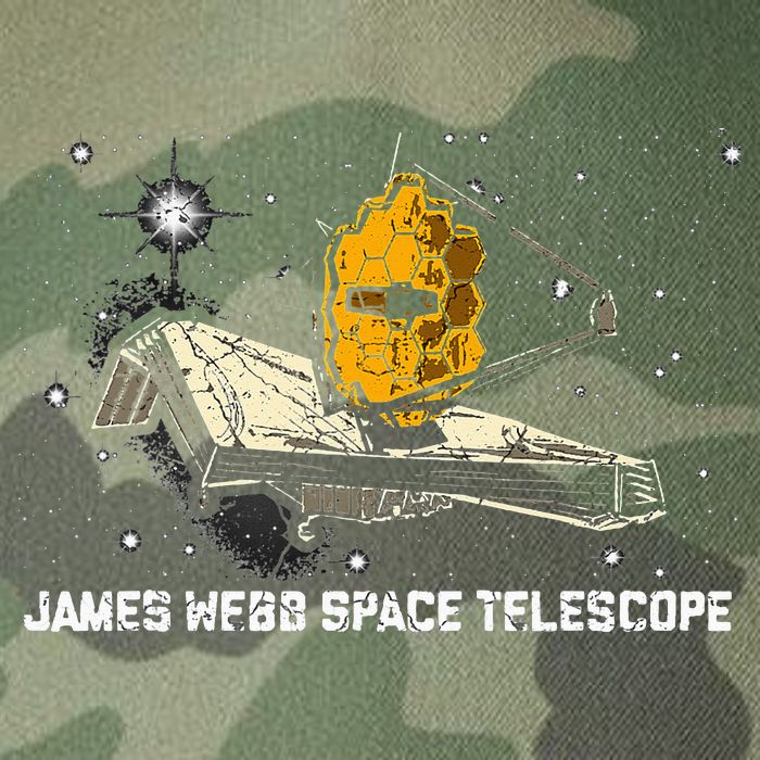 James Webb Space Telescope JWST Astronomy Astrophysics Legacy Tie Dye Trucker Hat