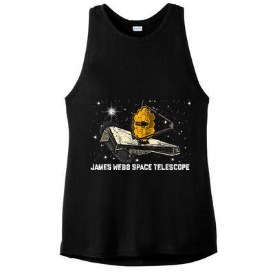 James Webb Space Telescope JWST Astronomy Astrophysics Ladies PosiCharge Tri-Blend Wicking Tank