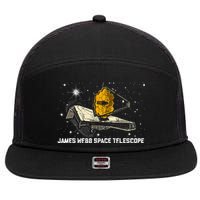 James Webb Space Telescope JWST Astronomy Astrophysics 7 Panel Mesh Trucker Snapback Hat