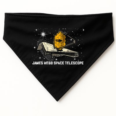 James Webb Space Telescope JWST Astronomy Astrophysics USA-Made Doggie Bandana