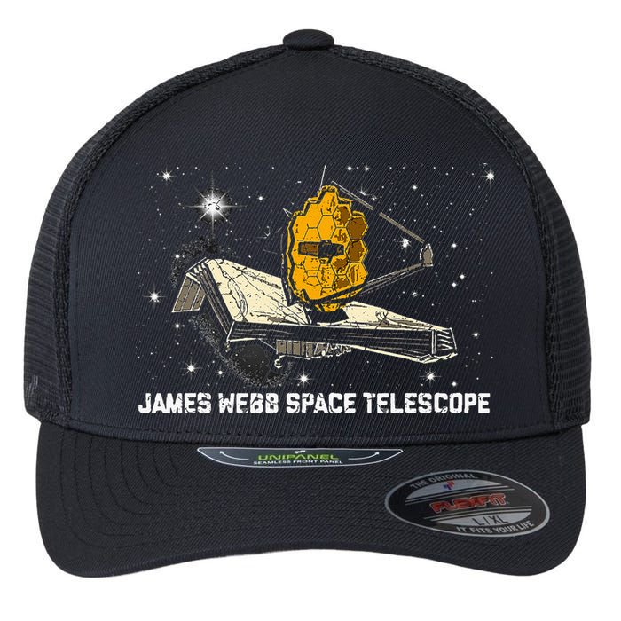 James Webb Space Telescope JWST Astronomy Astrophysics Flexfit Unipanel Trucker Cap