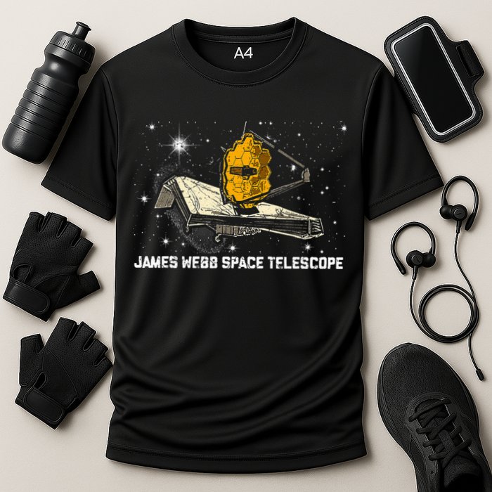 James Webb Space Telescope JWST Astronomy Astrophysics Performance Shirt