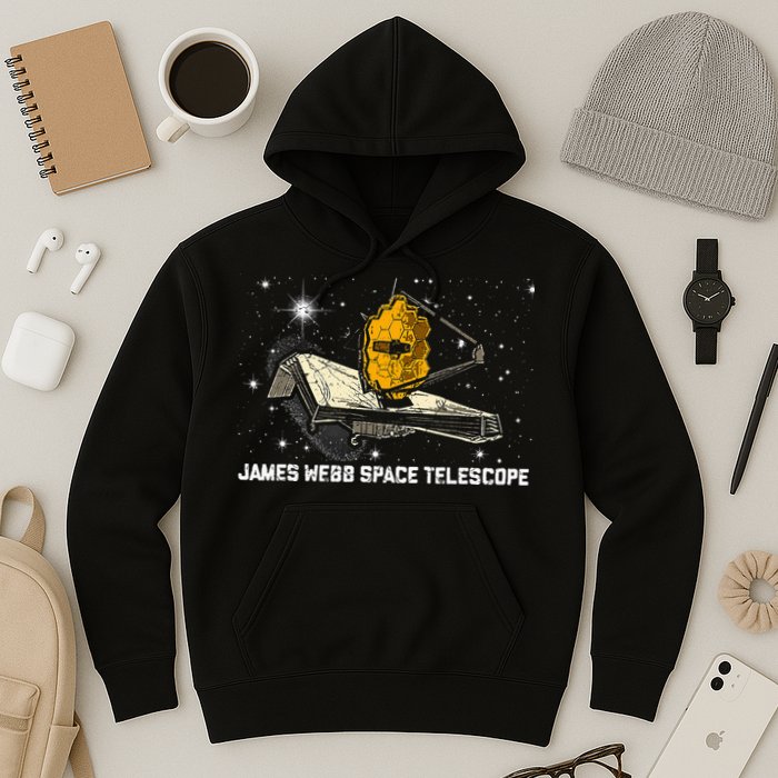 James Webb Space Telescope JWST Astronomy Astrophysics Hoodie