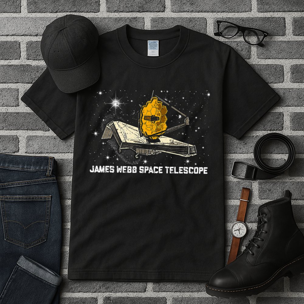 James Webb Space Telescope JWST Astronomy Astrophysics Tall T-Shirt