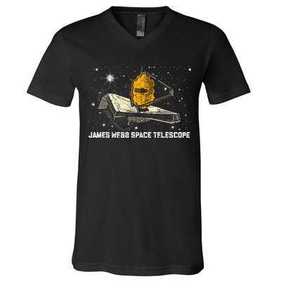 James Webb Space Telescope JWST Astronomy Astrophysics V-Neck T-Shirt